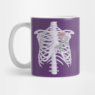 Floral Rib Cage Mug